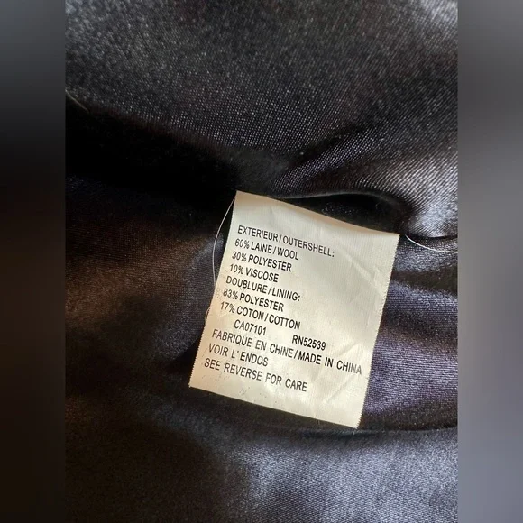 GORGEOUS wool navy jacket - Picture 4 of 9